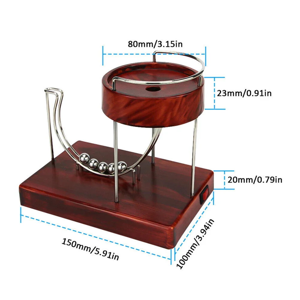 Machine Perpetual Motion Creative Decor Electric Perpetual Energy Model Gifts Office Ornament Plastic Sculpture - Image 15