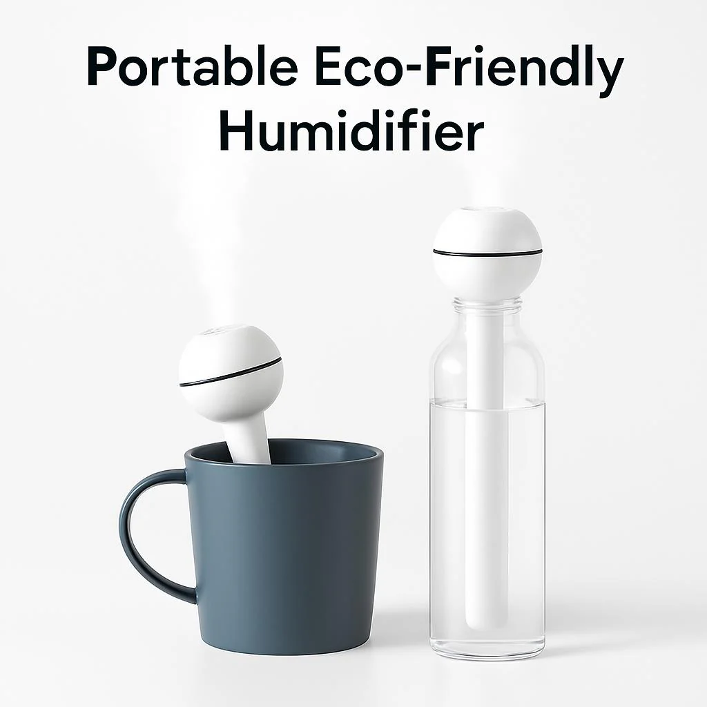 Portable Eco-Friendly Humidifier for Wellness and Sustainability - Image 2