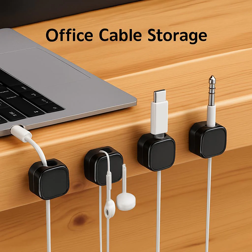 Eco-Friendly Magnetic Cable Organizer - Image 3