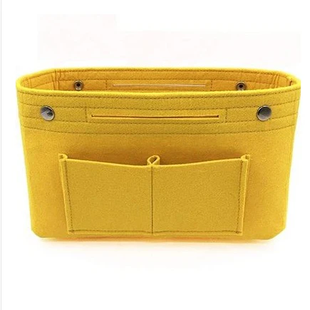 Eco-Friendly Yellow Makeup Storage Organizer - Image 13