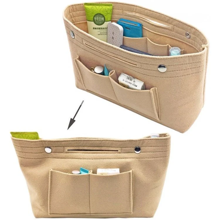 Eco-Friendly Yellow Makeup Storage Organizer - Image 17