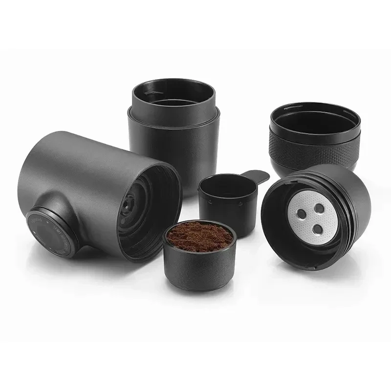 Manual pressurized coffee machine, small and portable handheld espresso machine for household, travel, and picnic use - Image 17