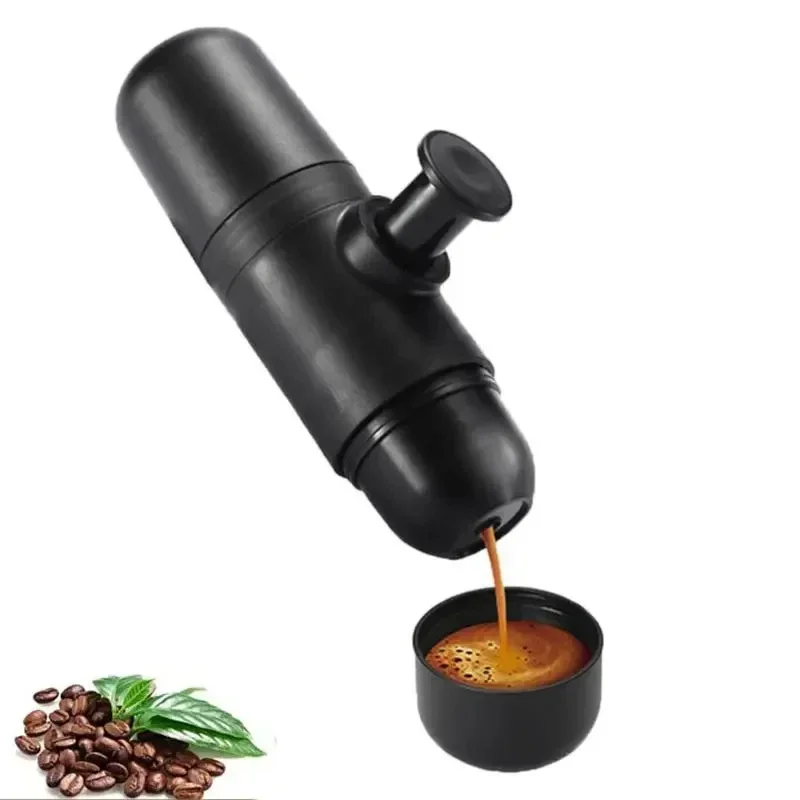 Manual pressurized coffee machine, small and portable handheld espresso machine for household, travel, and picnic use - Image 4
