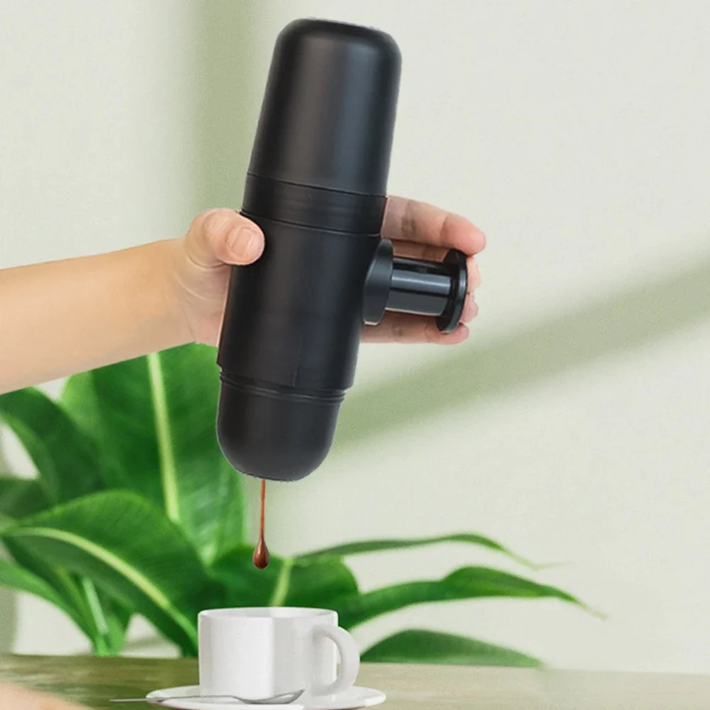 Manual pressurized coffee machine, small and portable handheld espresso machine for household, travel, and picnic use - Image 5