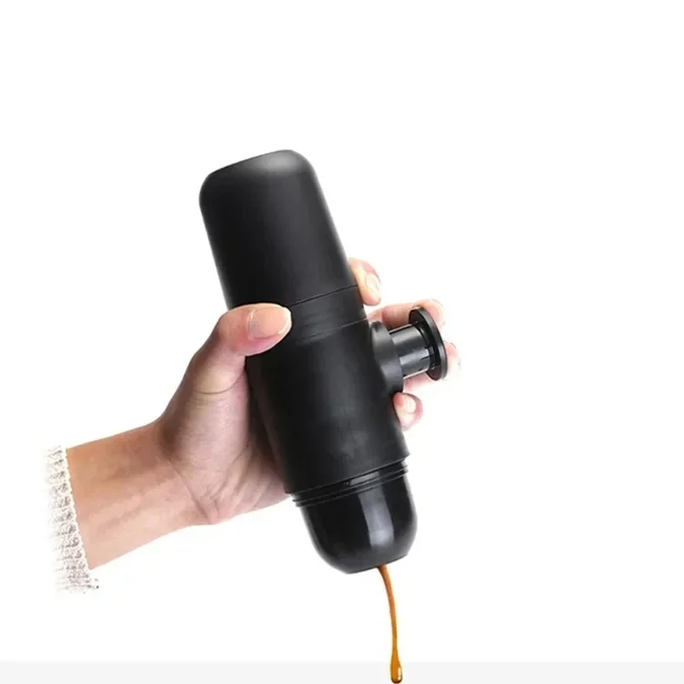 Manual pressurized coffee machine, small and portable handheld espresso machine for household, travel, and picnic use - Image 7