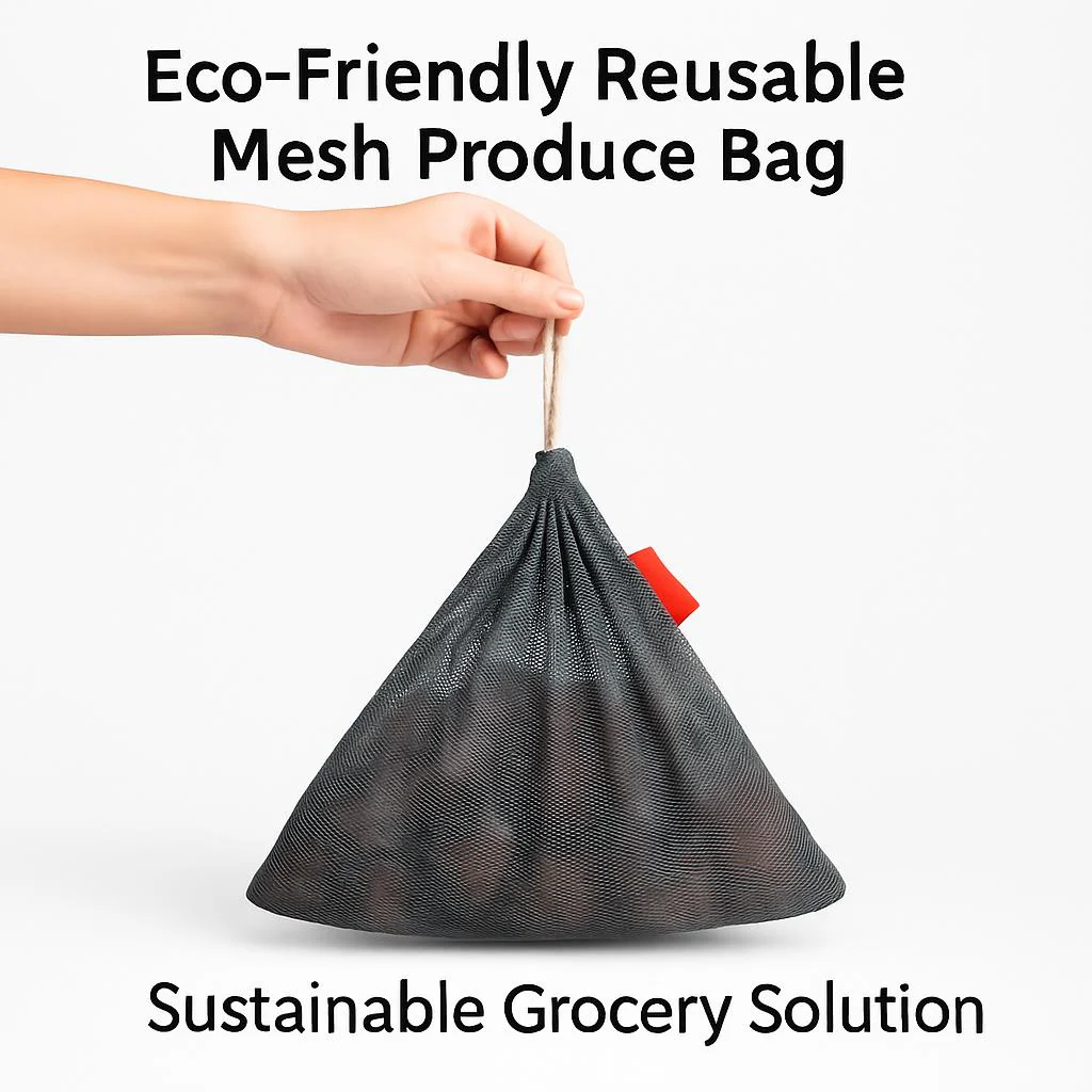 Eco-Friendly Reusable Mesh Produce Bag - Sustainable Grocery Solution - Image 7