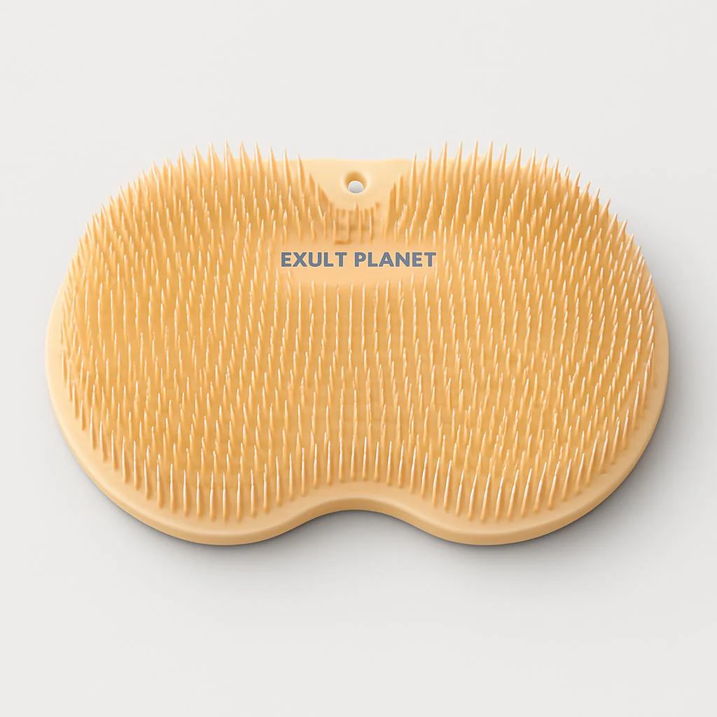 Eco-Friendly Silicone Bath Massage Brush & Foot Scrub Mat - Image 11