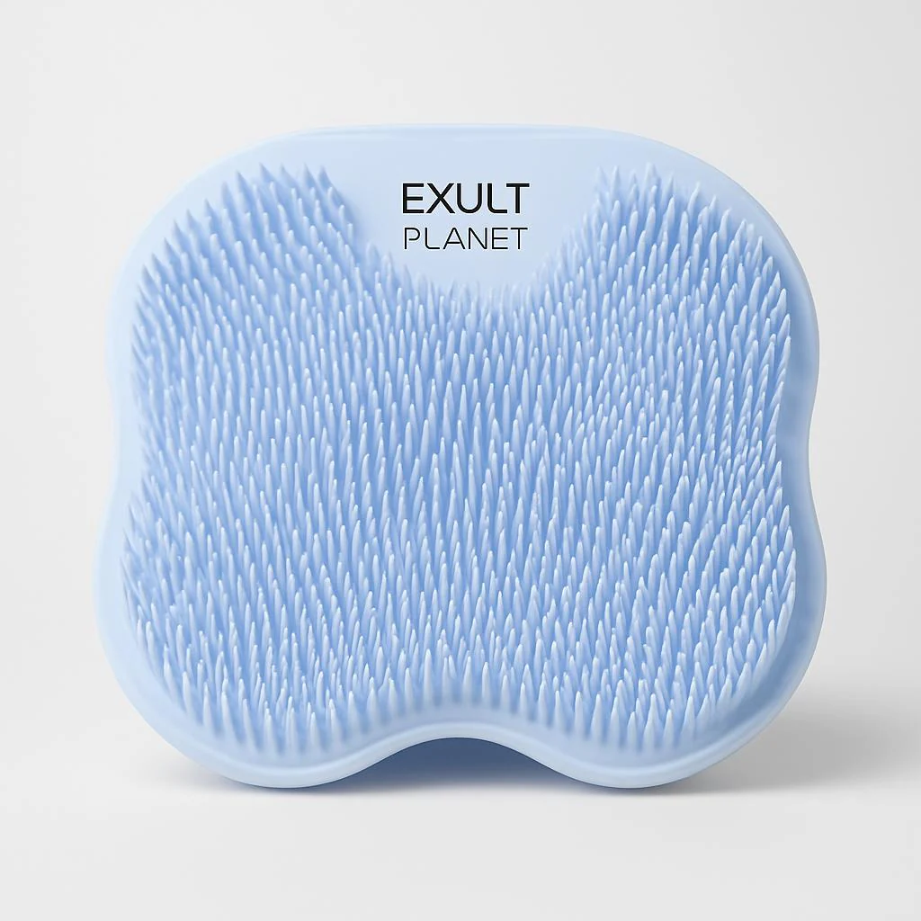 Eco-Friendly Silicone Bath Massage Brush & Foot Scrub Mat - Image 12