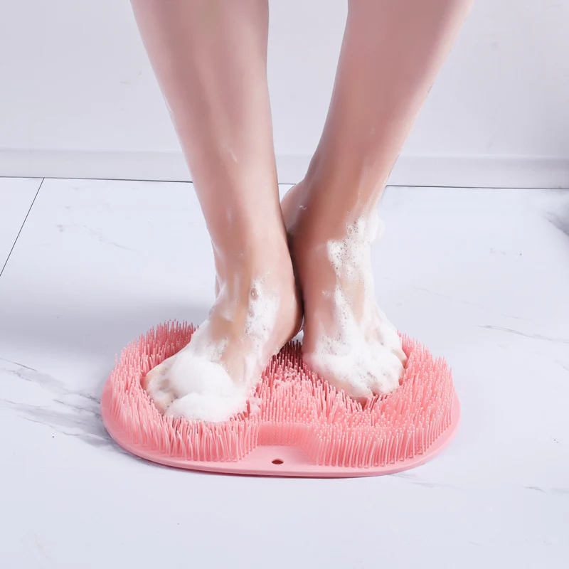 Eco-Friendly Silicone Bath Massage Brush & Foot Scrub Mat - Image 19