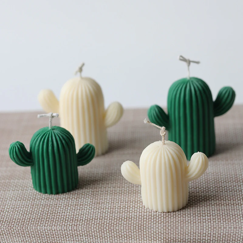 Eco-Friendly Handmade Candle DIY Kit with Plaster Mold - Image 6