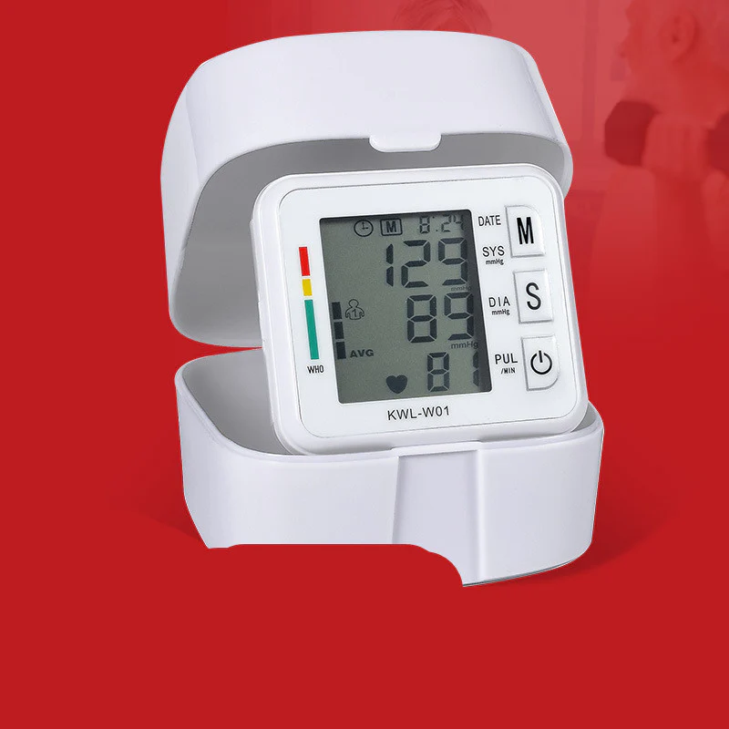 Compact Digital Wrist Blood Pressure Monitor - Eco-Friendly Health Tracker - Image 22