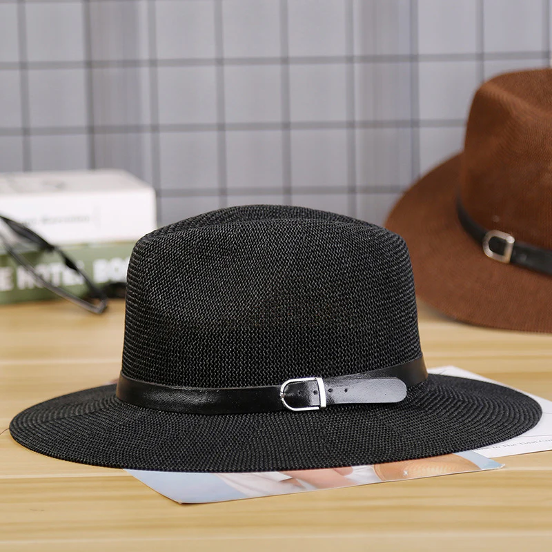 Sun-Proof Autumn Straw Hat for Seniors - Image 17