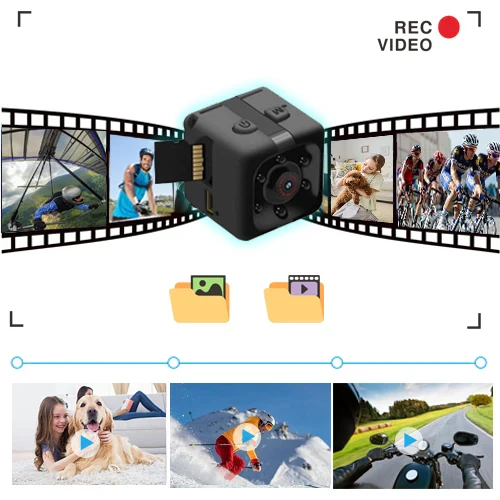 32GB Mini Camera, small Camera 1080P, Nanny Cam Full HD with Night Vision Motion Activation for Indoor Outdoor Covert Security - Image 5