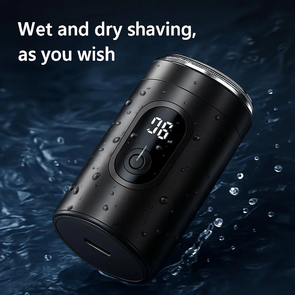 Waterproof Rechargeable Electric Shaver for Wet and Dry Use - Image 2