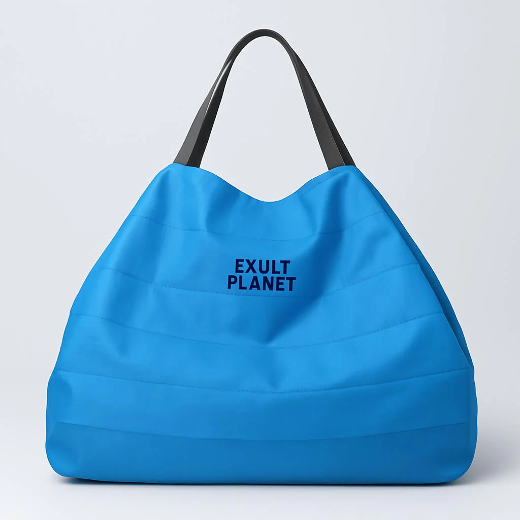 Eco-Friendly Reusable Black Shopping Bag - Sustainable Grocery Tote - Image 10