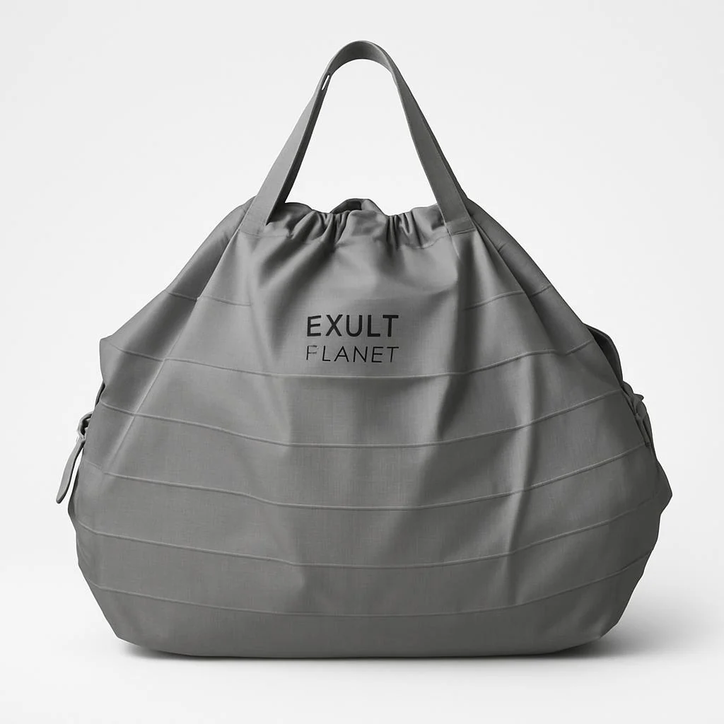 Eco-Friendly Reusable Black Shopping Bag - Sustainable Grocery Tote - Image 11