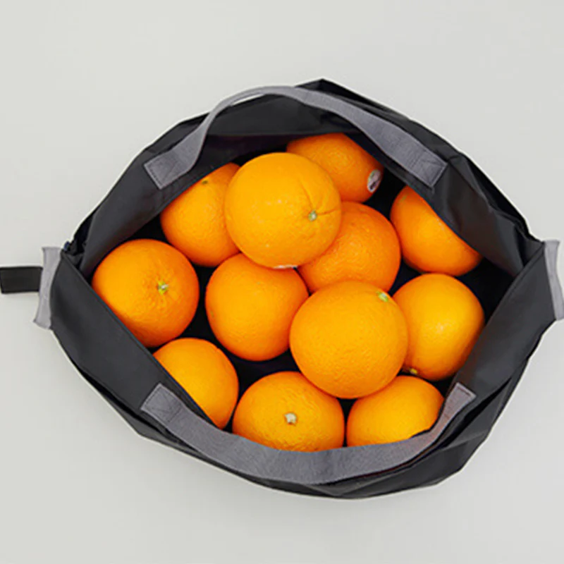 Eco-Friendly Reusable Black Shopping Bag - Sustainable Grocery Tote - Image 16