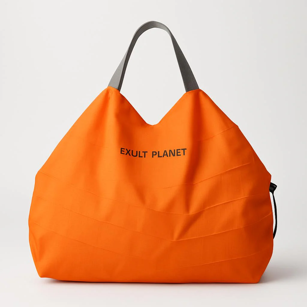 Eco-Friendly Reusable Black Shopping Bag - Sustainable Grocery Tote - Image 8