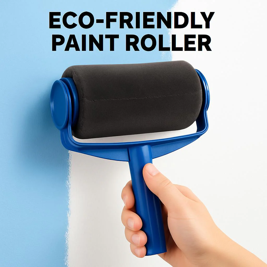 Eco-Friendly Paint Roller Set with Reusable Foam Rollers - Image 6