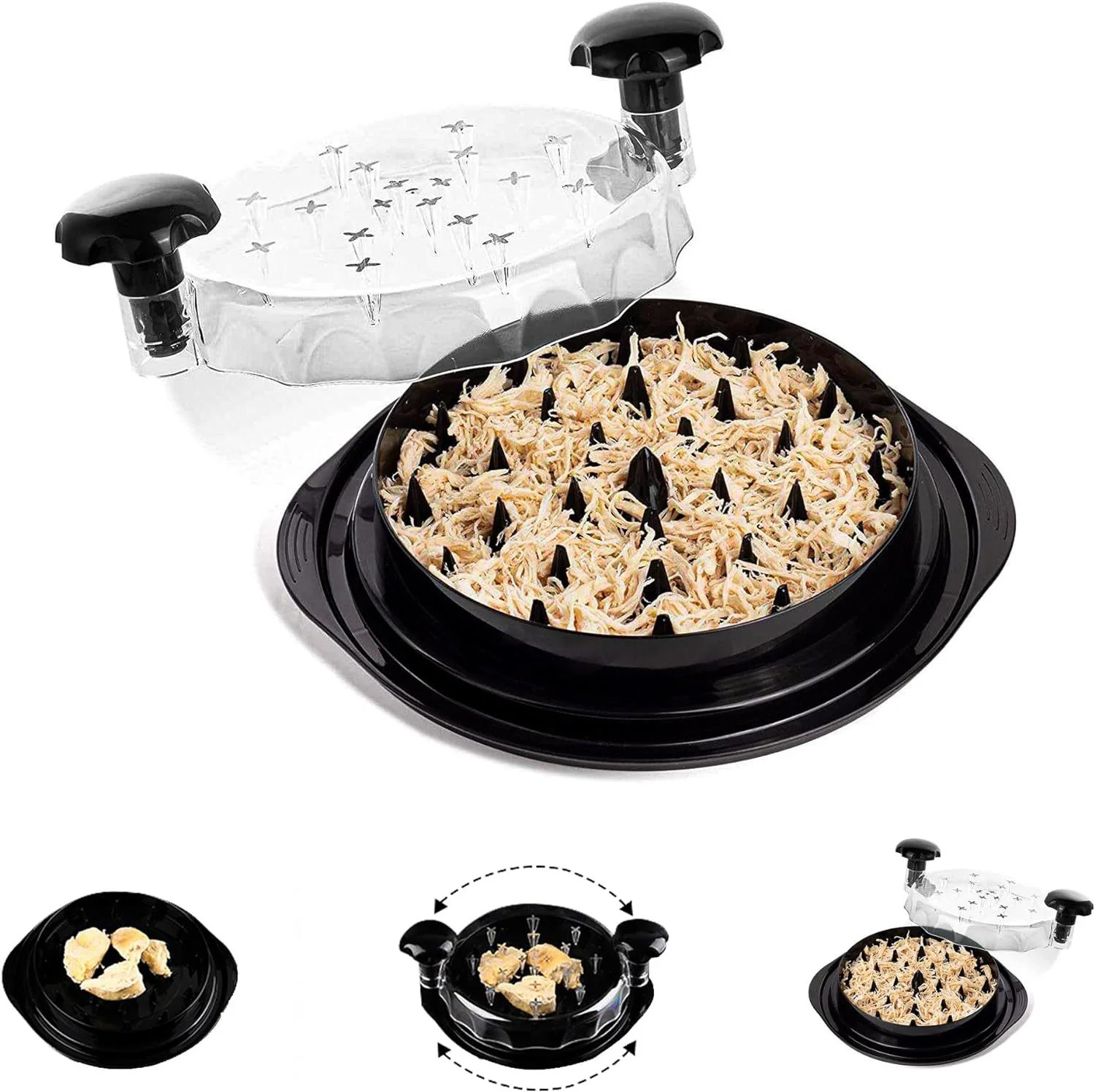 Multi Functional Chicken Shredder Machine Chicken Breast Meat Chopper Separator Meat Food Grinder Auxiliary Food Chopper Machine - Image 8