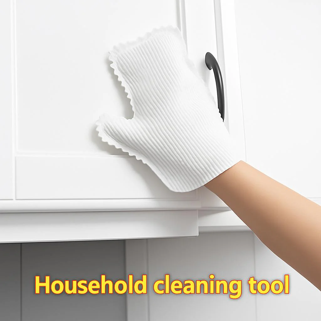 Eco-Friendly Bamboo Fiber Cleaning Gloves - Image 4