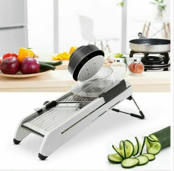 Versatile Mandoline Slicer for Precise Vegetable Cuts - Image 14