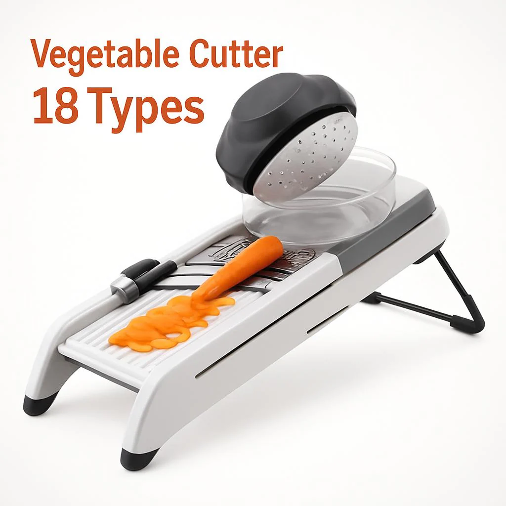 Versatile Mandoline Slicer for Precise Vegetable Cuts - Image 4