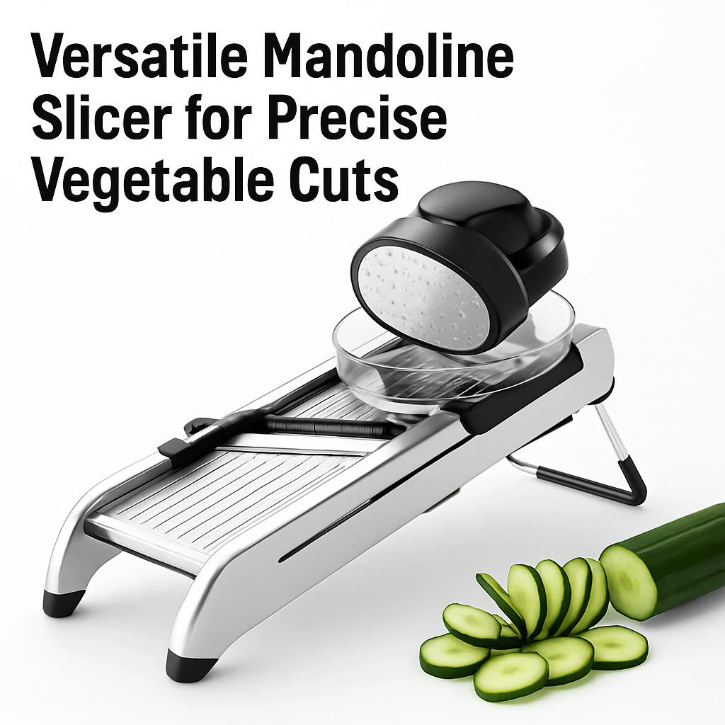 Versatile Mandoline Slicer for Precise Vegetable Cuts - Image 7