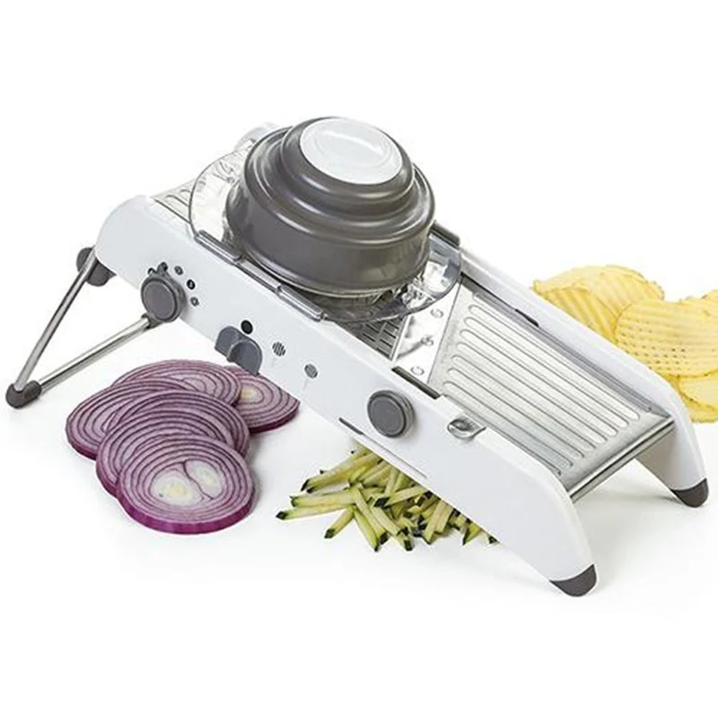 Versatile Mandoline Slicer for Precise Vegetable Cuts - Image 9