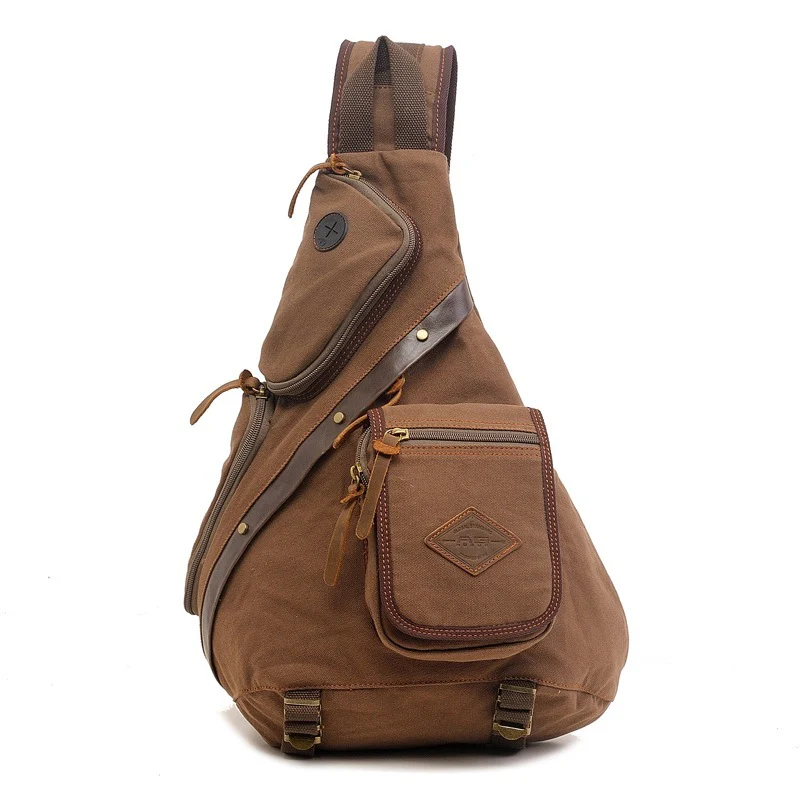 Eco-Friendly Multi-Functional Large Capacity Messenger Bag - Image 13