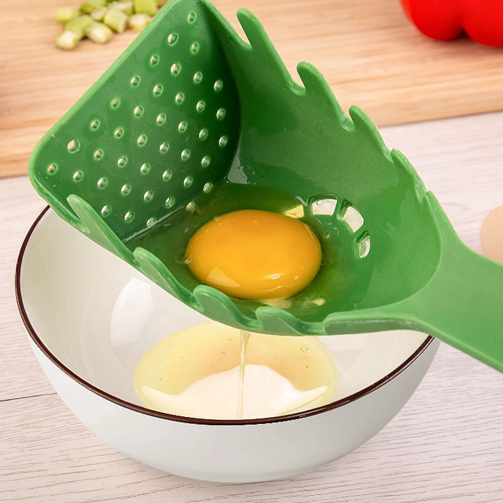 Green Multi-Functional Silicone Kitchen Utensil - Spoon and Tongs Combo - Image 18
