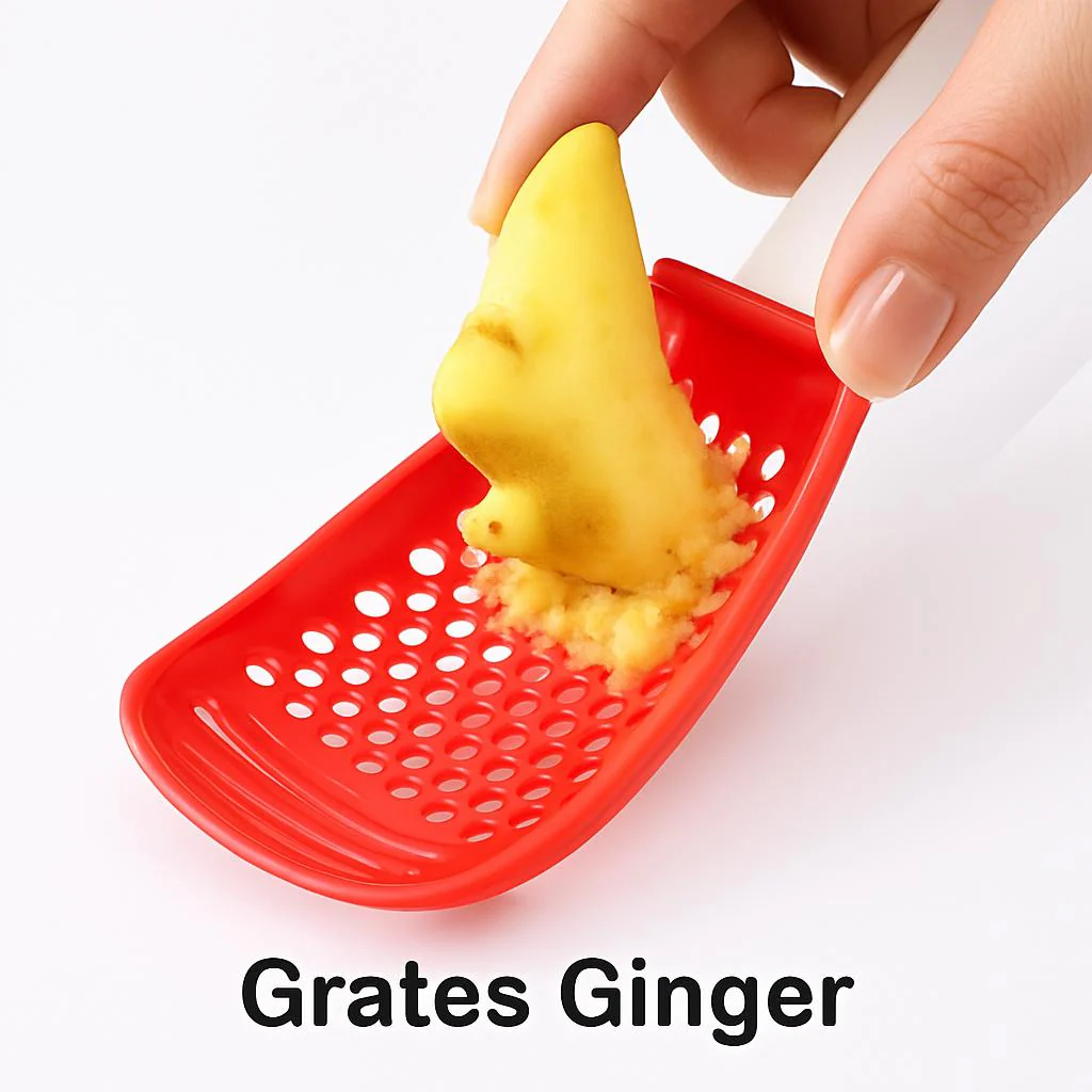 Eco-Friendly Multi-Functional Slotted Spoon - Image 3