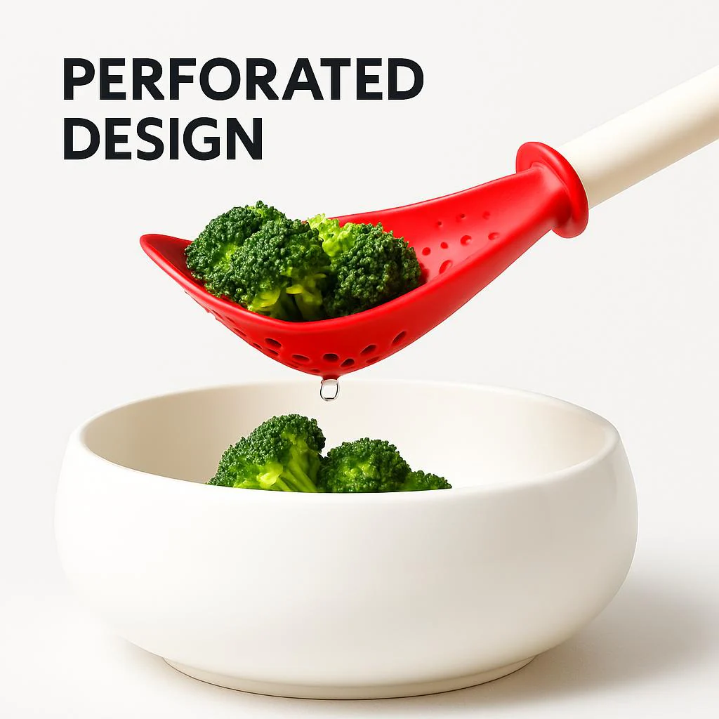 Eco-Friendly Multi-Functional Slotted Spoon - Image 5