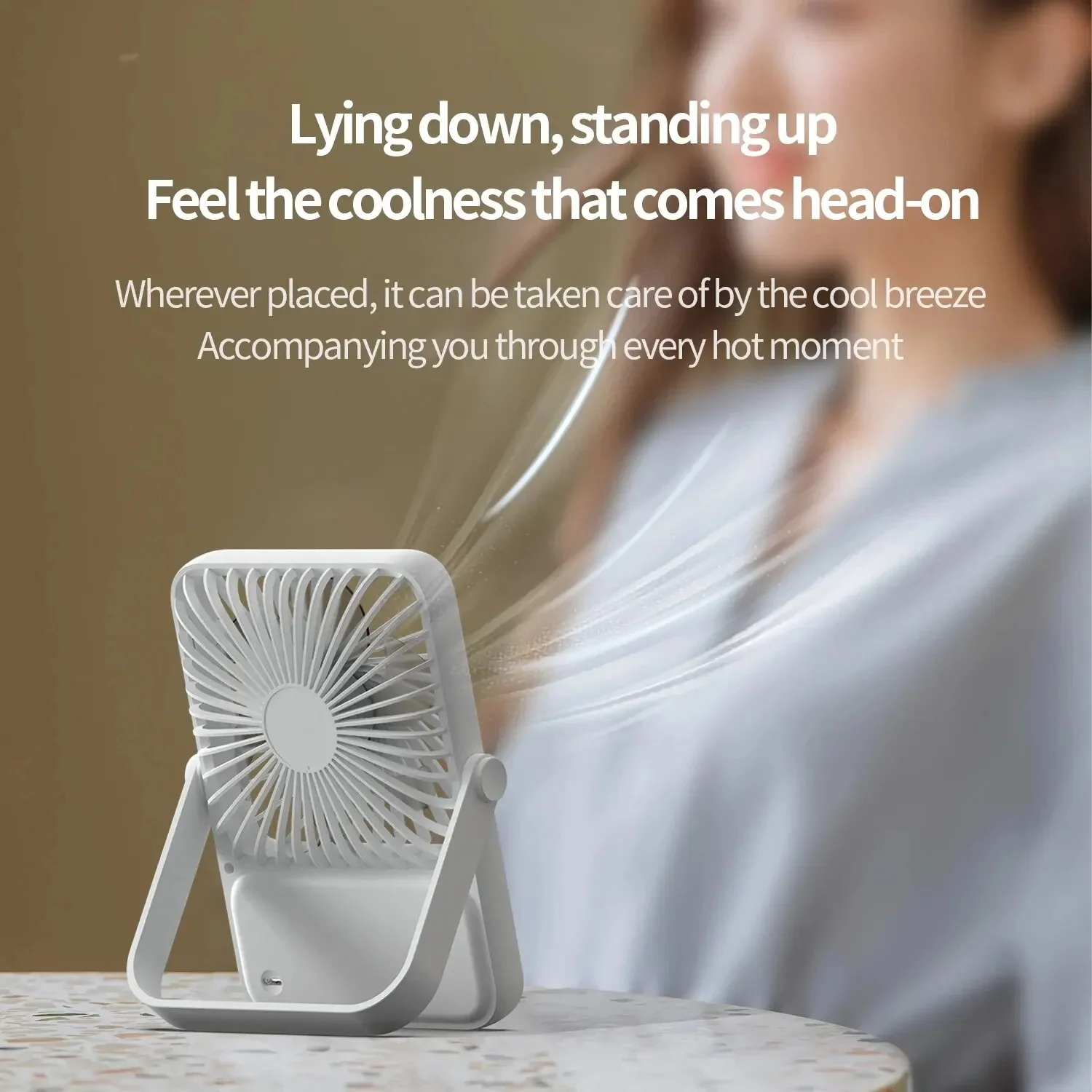 Portable Energy-Efficient Desk Fan for Personal Cooling - Image 12