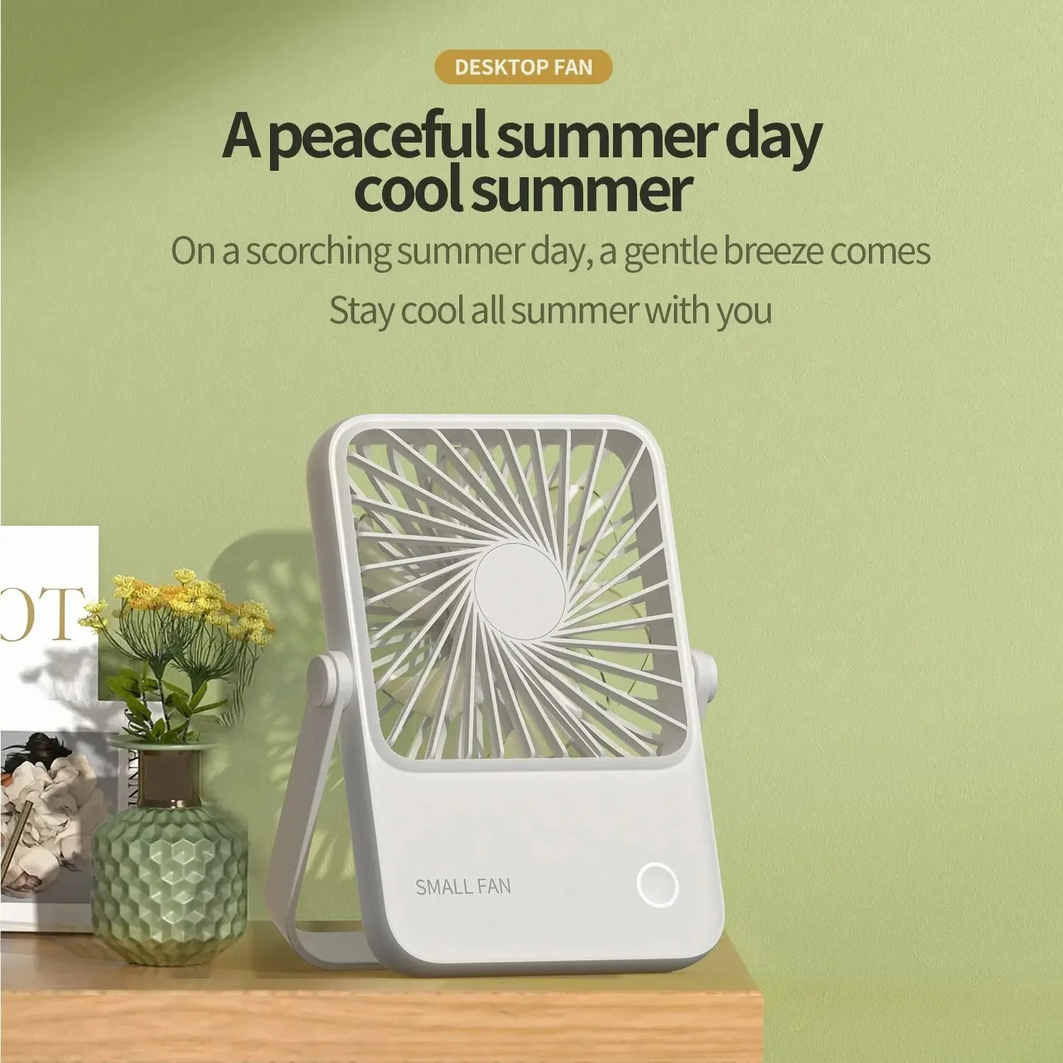 Portable Energy-Efficient Desk Fan for Personal Cooling - Image 13
