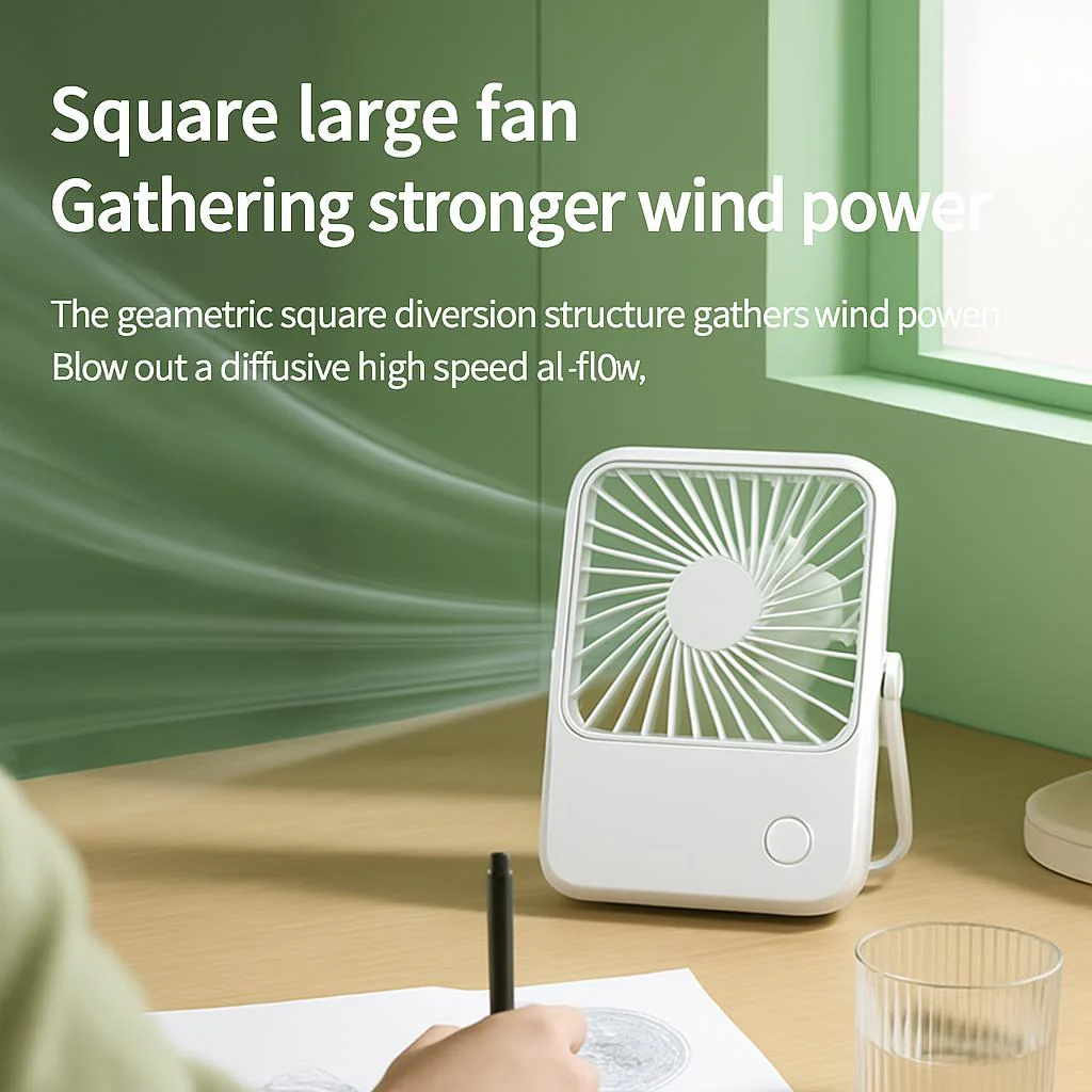 Portable Energy-Efficient Desk Fan for Personal Cooling - Image 3