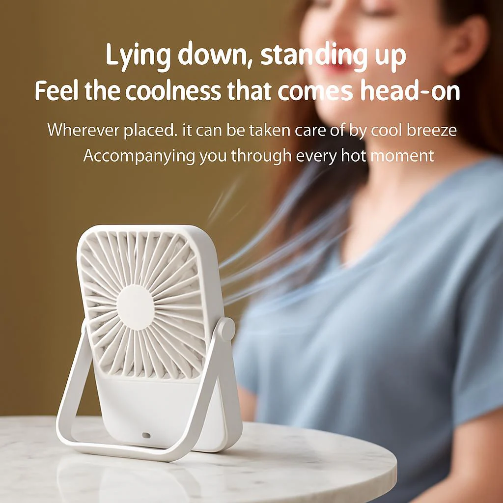 Portable Energy-Efficient Desk Fan for Personal Cooling - Image 4