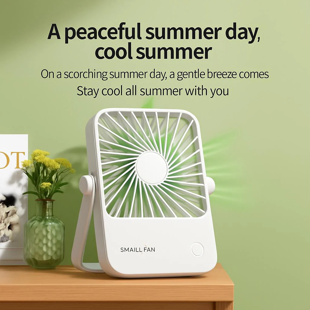 Portable Energy-Efficient Desk Fan for Personal Cooling - Image 5