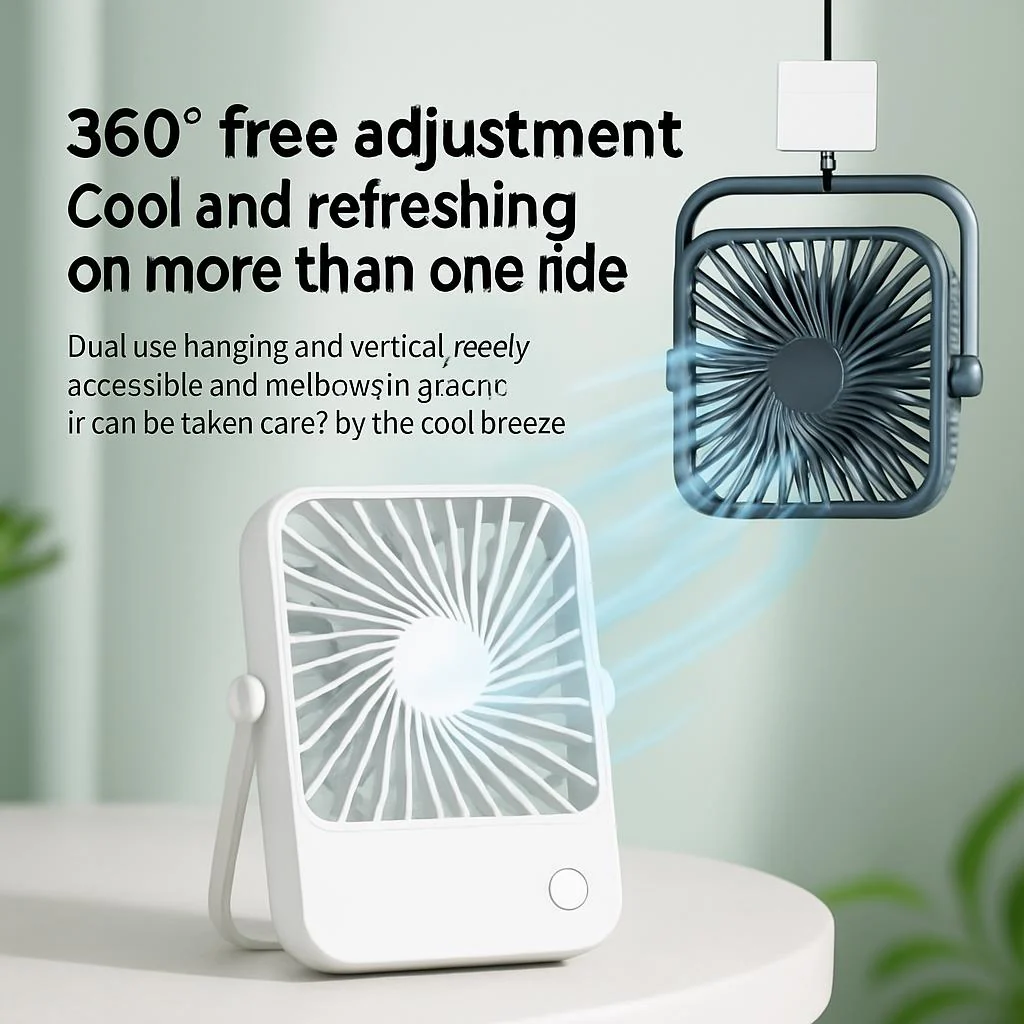 Portable Energy-Efficient Desk Fan for Personal Cooling - Image 6