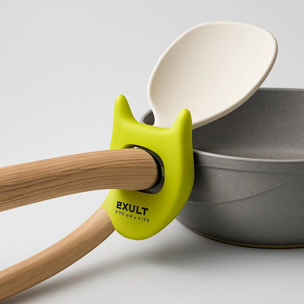 Eco-Friendly Silicone Spatula Holder for Mess-Free Cooking - Image 11