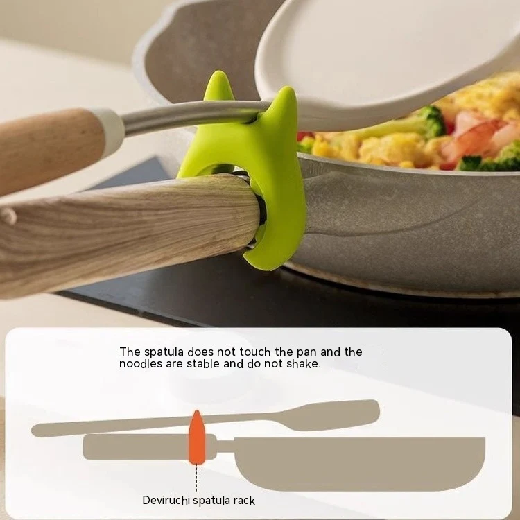 Eco-Friendly Silicone Spatula Holder for Mess-Free Cooking - Image 20
