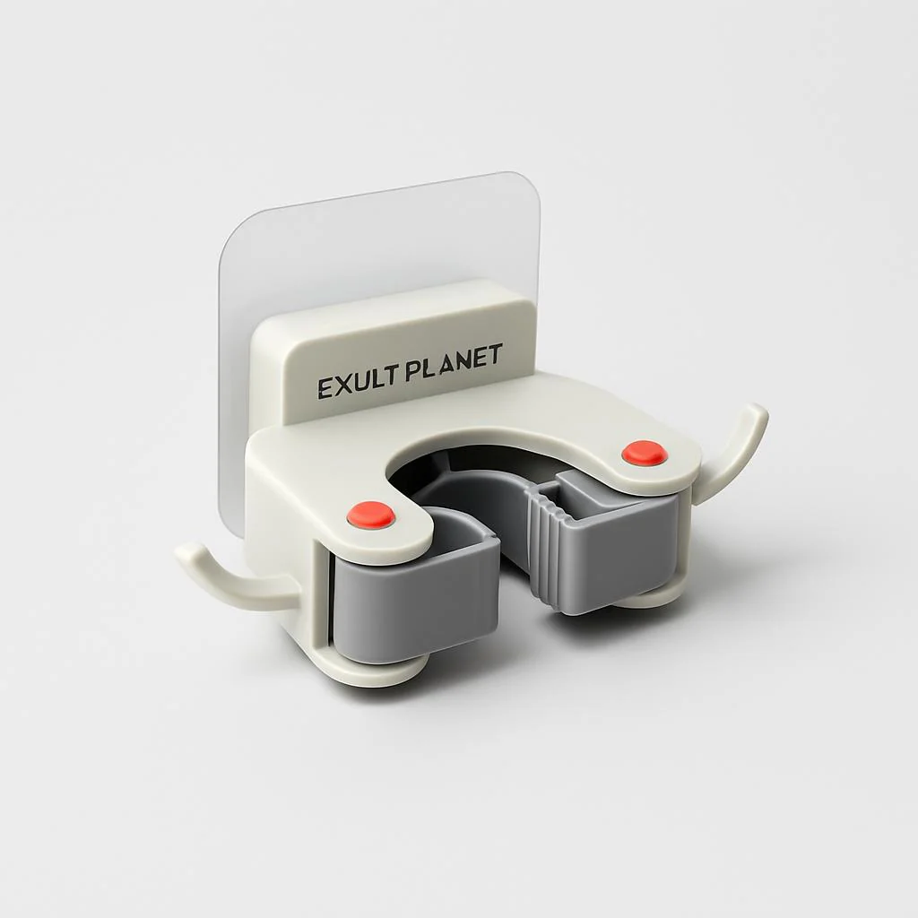 Eco-Friendly Wall-Mounted Mop and Broom Holder - Image 10