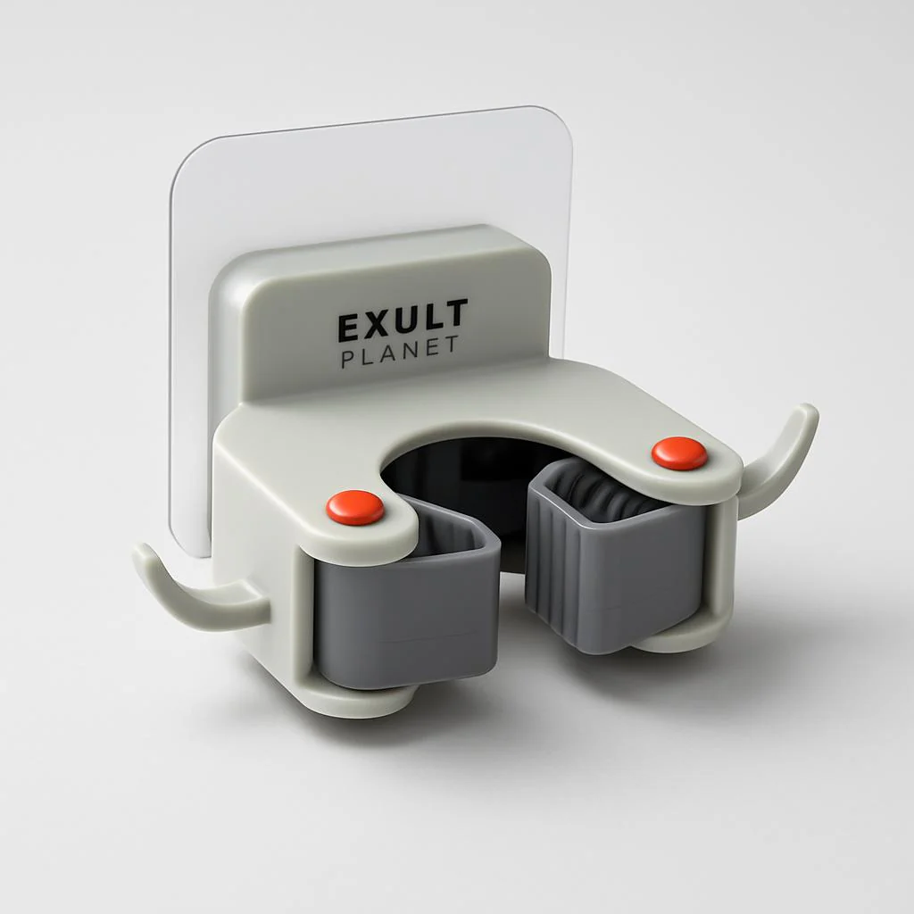 Eco-Friendly Wall-Mounted Mop and Broom Holder - Image 19