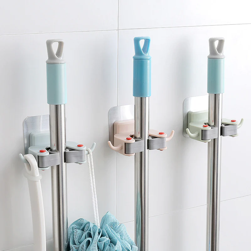 Eco-Friendly Wall-Mounted Mop and Broom Holder - Image 26
