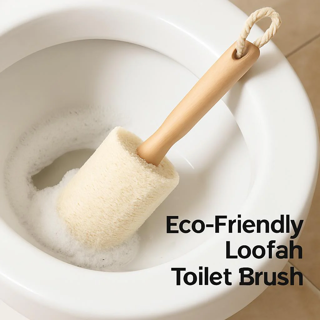 Eco-Friendly Loofah Toilet Brush - Image 3