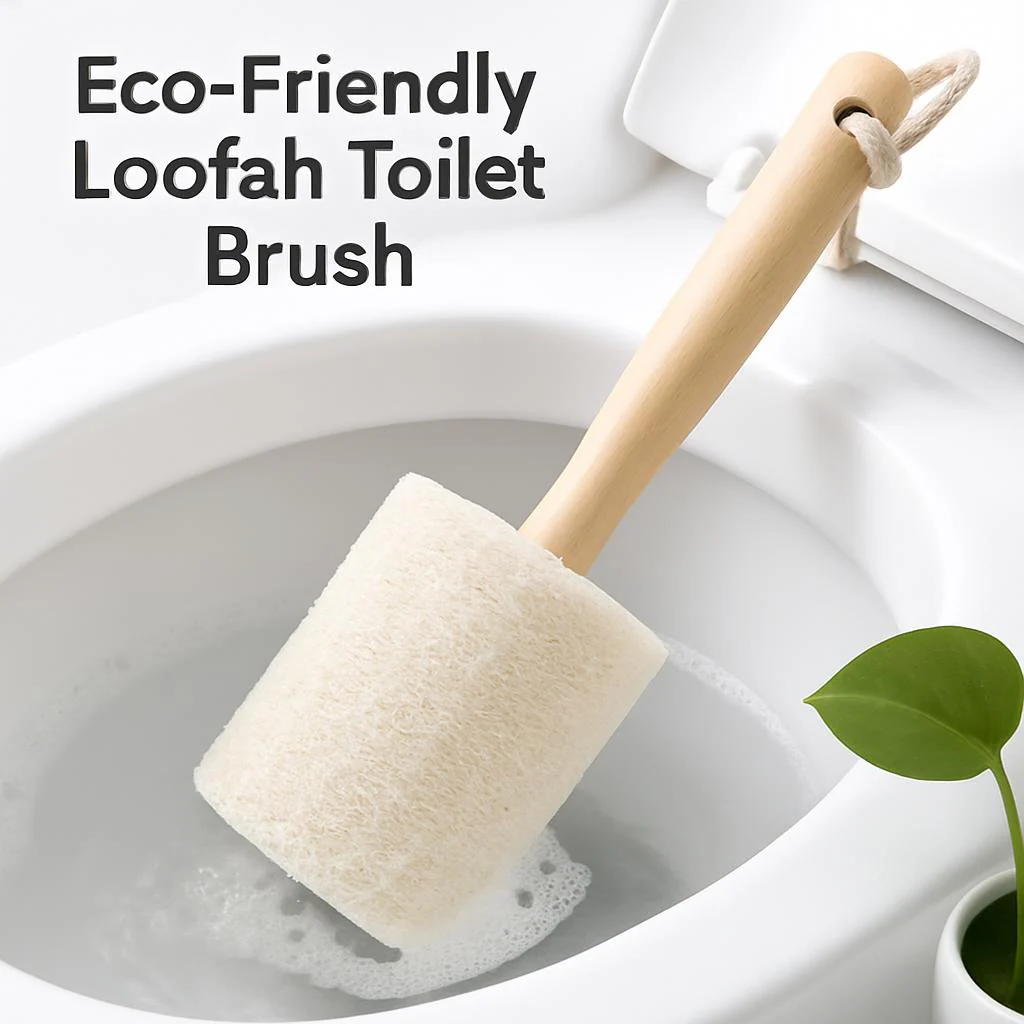 Eco-Friendly Loofah Toilet Brush - Image 4