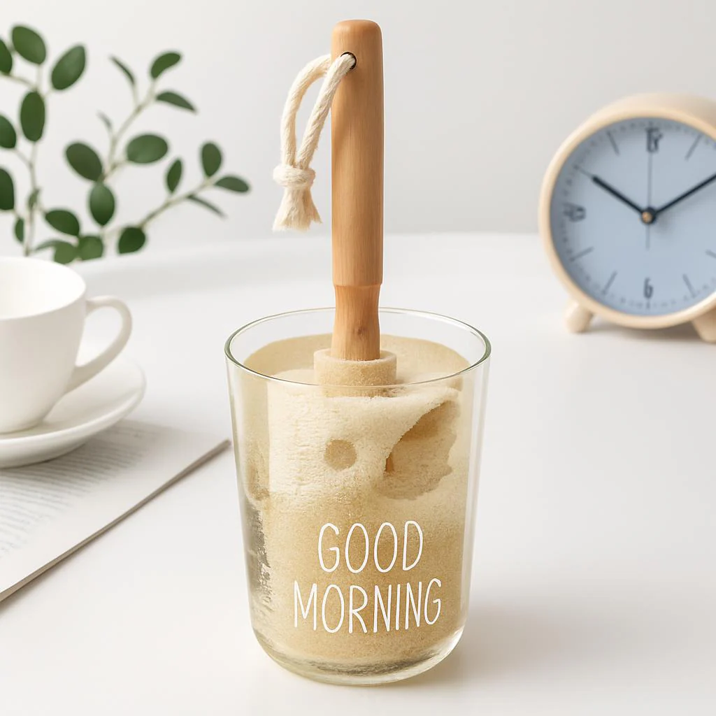 Eco-Friendly Loofah Toilet Brush - Image 5