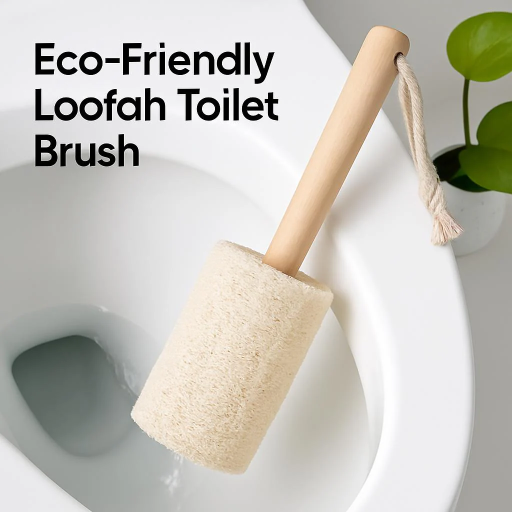 Eco-Friendly Loofah Toilet Brush - Image 7