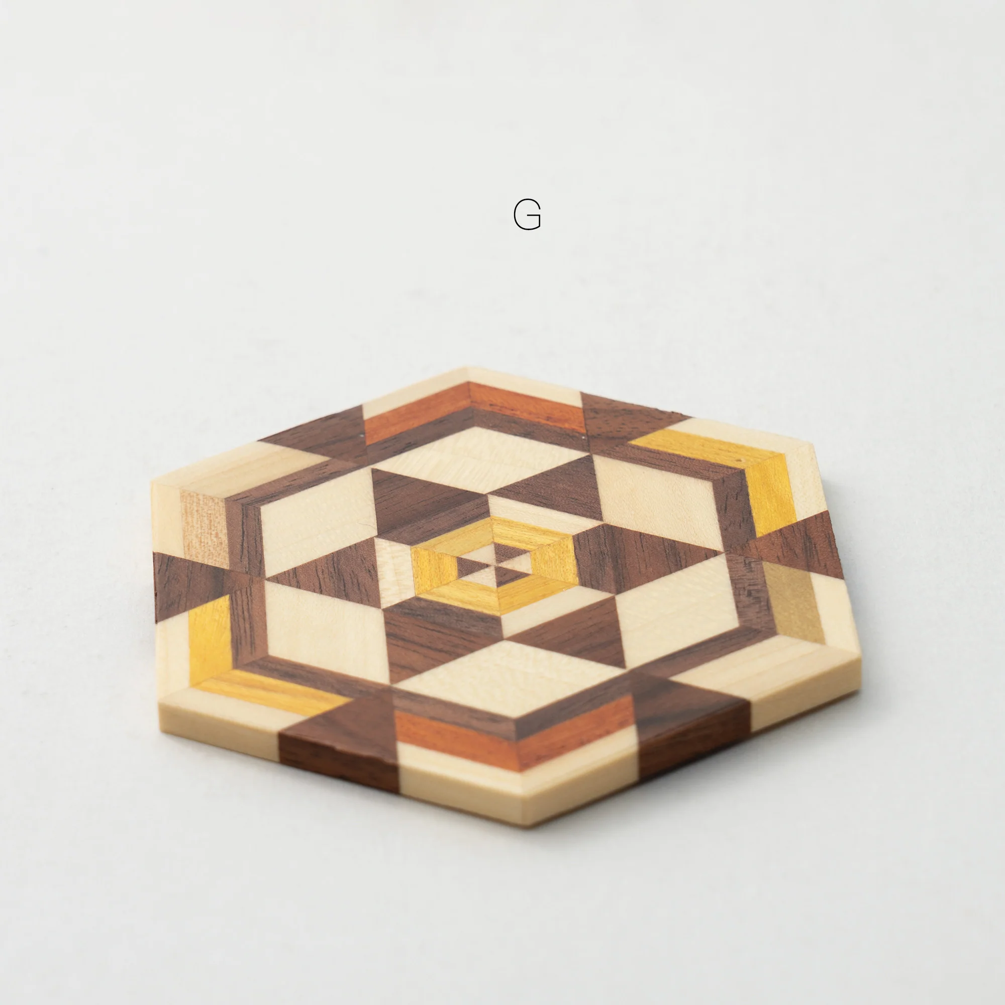 Eco-Friendly Hexagonal Wooden Coaster - Sustainable Home Decor - Image 18