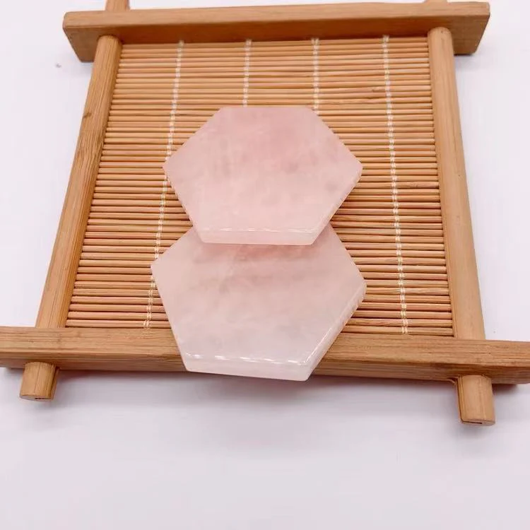 Eco-Friendly Hexagonal Natural Stone Coaster Set - Image 11